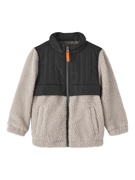 Billede af NAME IT Teddy Jakke Silver Mink